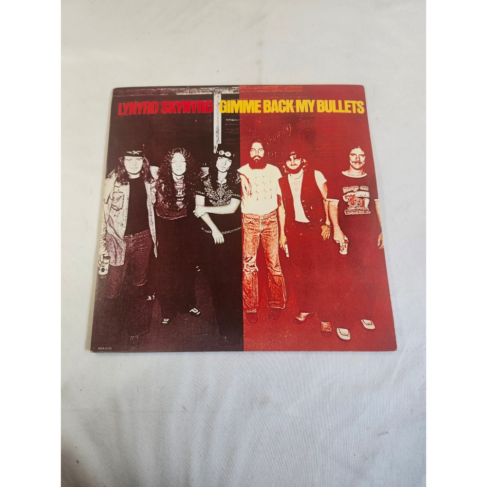 Lynyrd‎ Skynyrd Gimme Back My Bullets Vinyl LP Album 1976 MCA-2170 Southern Rock